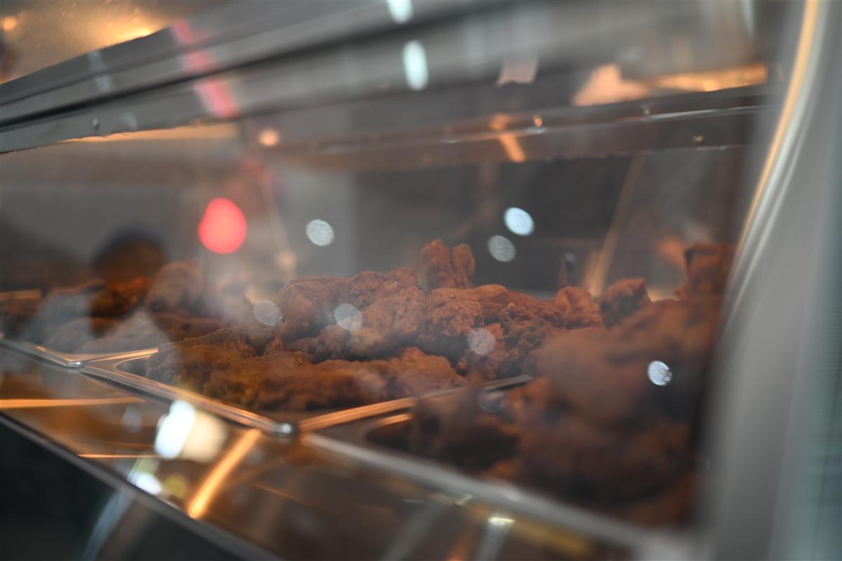 Fresh food being prepared at Lennon Restaurant